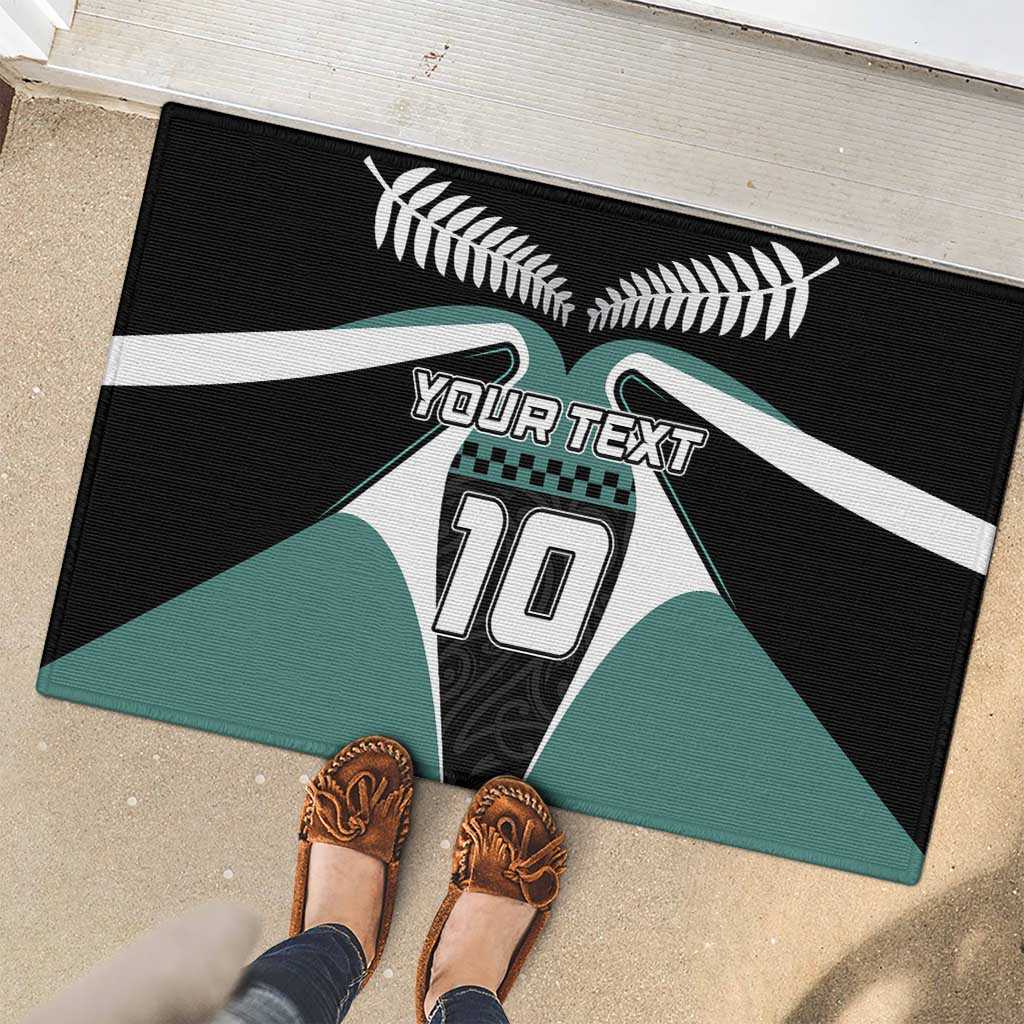 Custom New Zealand Bicycle 2025 Rubber Doormat LT03 - Polynesian Pride