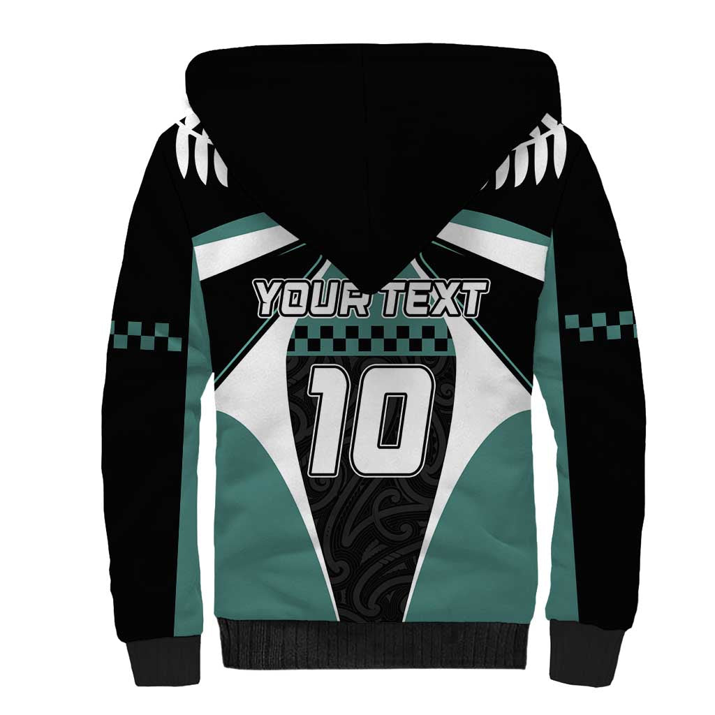 Custom New Zealand Bicycle 2025 Sherpa Hoodie LT03 - Polynesian Pride