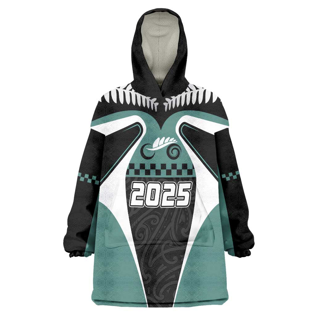 Custom New Zealand Bicycle 2025 Wearable Blanket Hoodie