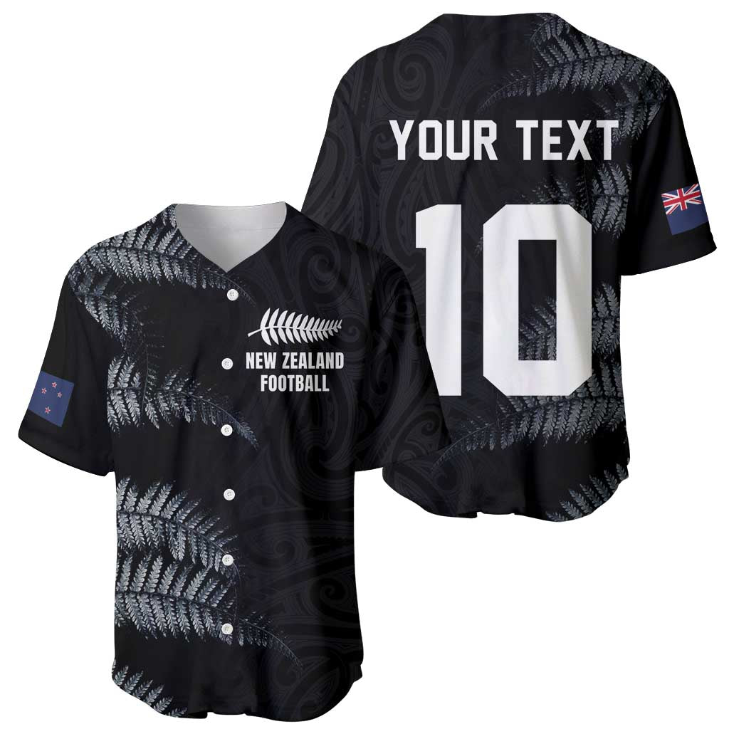 Custom New Zealand Football-Towards World Cup 2026 Baseball Jersey