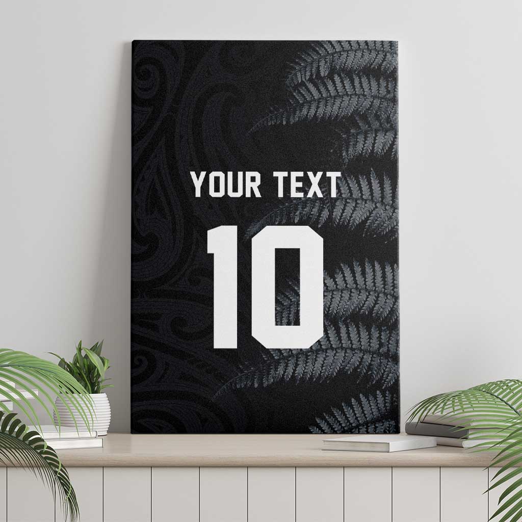 Custom New Zealand Football-Towards World Cup 2026 Canvas Wall Art LT03 - Polynesian Pride