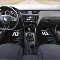 Custom New Zealand Football-Towards World Cup 2026 Car Mats LT03 Set 2pcs - Front Black - Polynesian Pride