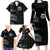 Custom New Zealand Football-Towards World Cup 2026 Family Matching Long Sleeve Bodycon Dress and Hawaiian Shirt