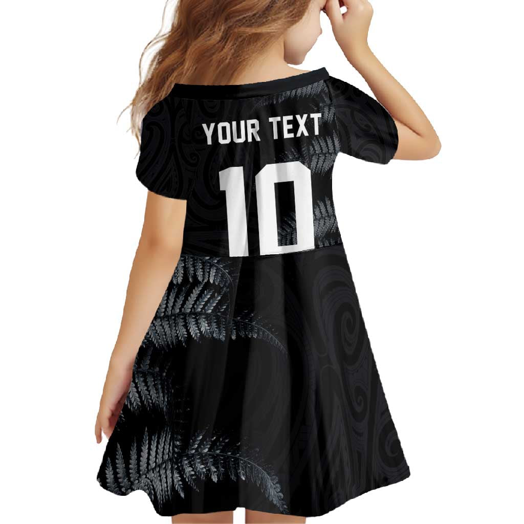 Custom New Zealand Football-Towards World Cup 2026 Family Matching Off Shoulder Maxi Dress and Hawaiian Shirt