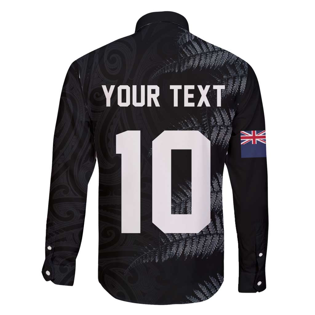 Custom New Zealand Football-Towards World Cup 2026 Family Matching Off Shoulder Maxi Dress and Hawaiian Shirt