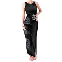 Custom New Zealand Football-Towards World Cup 2026 Family Matching Tank Maxi Dress and Hawaiian Shirt