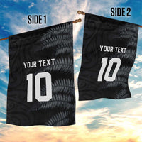 Custom New Zealand Football-Towards World Cup 2026 Garden Flag LT03 - Polynesian Pride
