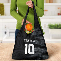 Custom New Zealand Football-Towards World Cup 2026 Grocery Bag LT03 - Polynesian Pride