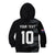 Custom New Zealand Football-Towards World Cup 2026 Kid Hoodie