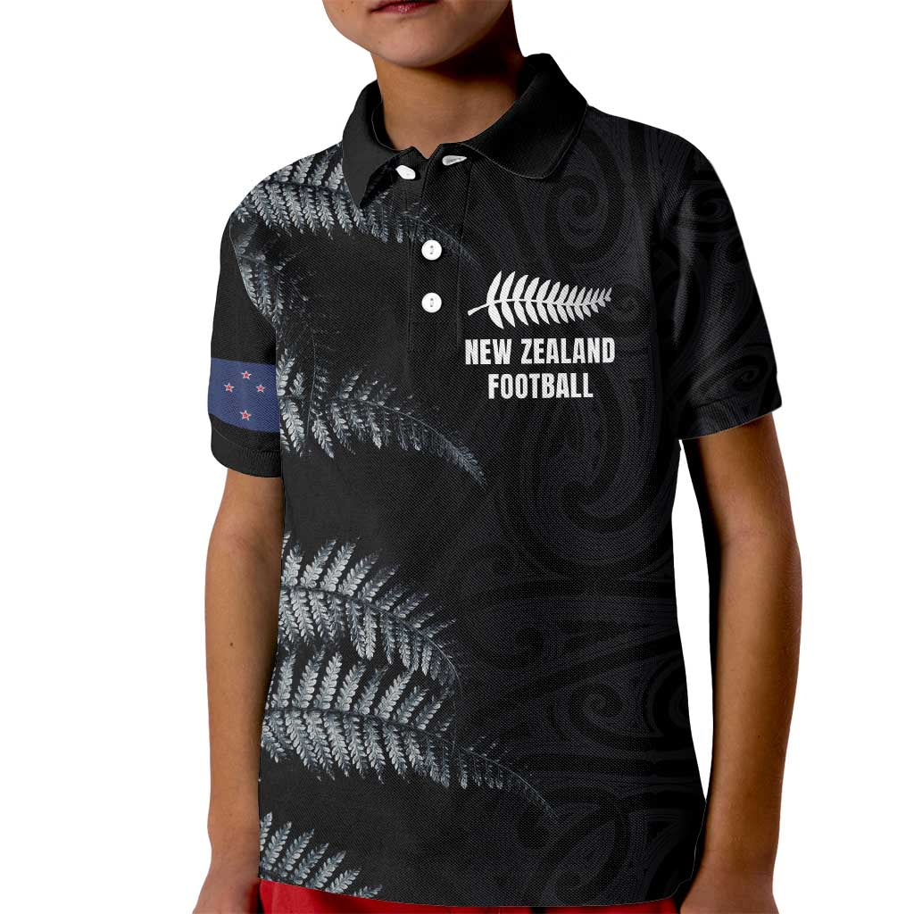Custom New Zealand Football-Towards World Cup 2026 Kid Polo Shirt