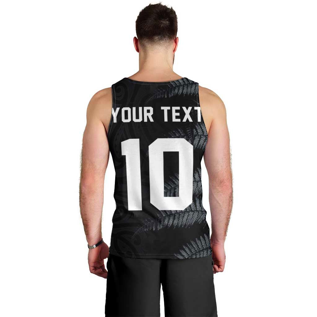 Custom New Zealand Football-Towards World Cup 2026 Men Tank Top LT03 - Polynesian Pride