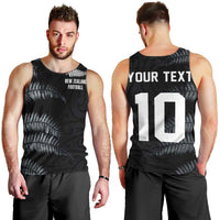 Custom New Zealand Football-Towards World Cup 2026 Men Tank Top LT03 - Polynesian Pride