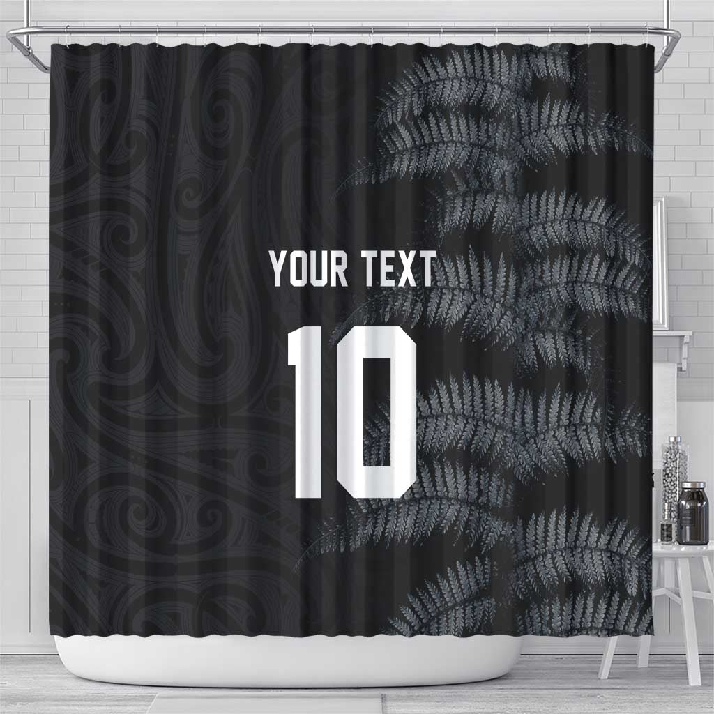 Custom New Zealand Football-Towards World Cup 2026 Shower Curtain