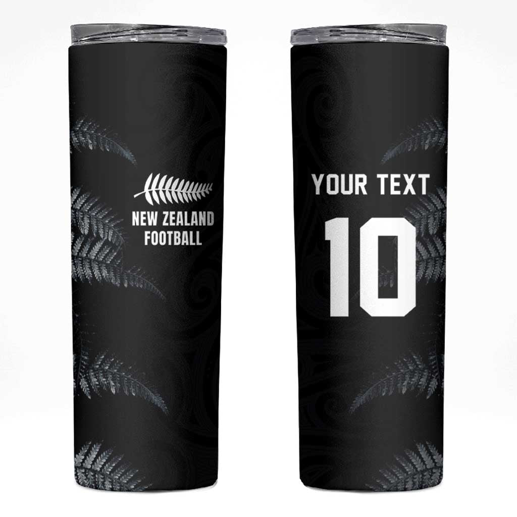 Custom New Zealand Football-Towards World Cup 2026 Skinny Tumbler