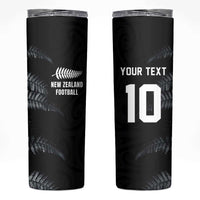 Custom New Zealand Football-Towards World Cup 2026 Skinny Tumbler