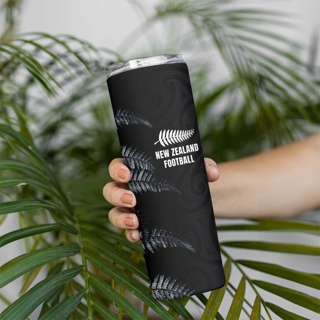 Custom New Zealand Football-Towards World Cup 2026 Skinny Tumbler