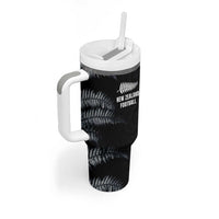 Custom New Zealand Football-Towards World Cup 2026 Tumbler With Handle LT03 - Polynesian Pride