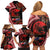 Tonga and Australia ANZAC Day Family Matching Off Shoulder Short Dress and Hawaiian Shirt Aboriginal and Ngatu Art Pattern - Gallipoli Lest We Forget