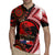 Tonga and Australia ANZAC Day Rugby Jersey Aboriginal and Ngatu Art Pattern - Gallipoli Lest We Forget