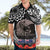 New Zealand and Cook Islands ANZAC Day Hawaiian Shirt Gallipoli Lest We Forget Tatau Art Tribal and Maori Tattoo with Fern