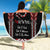 Aotearoa Toitu Te Tiriti-Maori Taniwha Beach Blanket Toitu Te Whenua Toitu Te Reo Maori