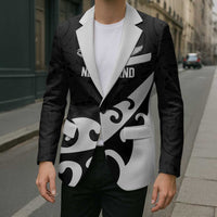 Custom NZ Rugby Blazer Koru and Silver Fern Sporty Style LT03 - Polynesian Pride