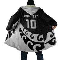 Custom NZ Rugby Cloak Koru and Silver Fern Sporty Style LT03 - Polynesian Pride