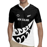 Custom NZ Rugby Rugby Jersey Koru and Silver Fern Sporty Style LT03 - Polynesian Pride