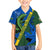 Solomon Island Crocodile and Shark Family Matching Short Sleeve Bodycon Dress and Hawaiian Shirt Polynesian Pattern