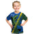 Solomon Island Crocodile and Shark Kid T Shirt Polynesian Pattern