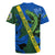 Solomon Island Crocodile and Shark Rugby Jersey Polynesian Pattern