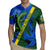 Solomon Island Crocodile and Shark Rugby Jersey Polynesian Pattern