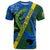 Solomon Island Crocodile and Shark T Shirt Polynesian Pattern