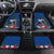 Guam Liberation Day 80th Anniversary Car Mats Palm Tree and Seal Artwork Hibiscus Polynesian Pattern