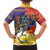Philippines Kadayawan Family Matching Tank Maxi Dress and Hawaiian Shirt Filipino Eagle Durian with Polynesian and Igorots Pattern