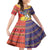 Philippines Kadayawan Family Matching Tank Maxi Dress and Hawaiian Shirt Filipino Eagle Durian with Polynesian and Igorots Pattern