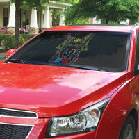 Philippines Kadayawan Festival Auto Sun Shade Polynesian Tribal Art Barong Style