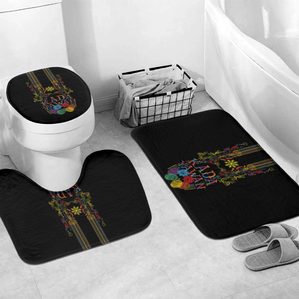 Philippines Kadayawan Festival Bathroom Set Polynesian Tribal Art Barong Style