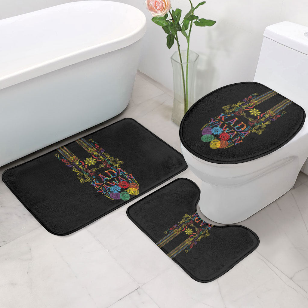 Philippines Kadayawan Festival Bathroom Set Polynesian Tribal Art Barong Style