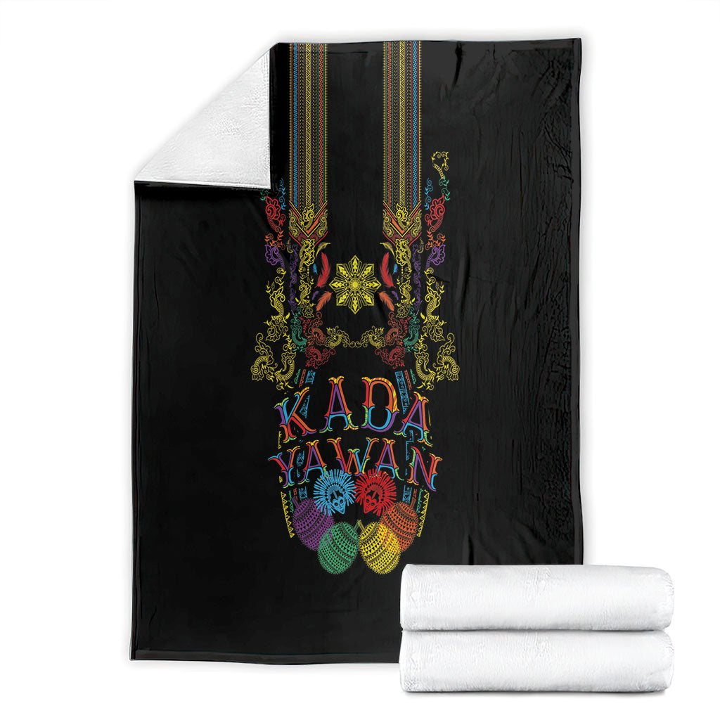 Philippines Kadayawan Festival Blanket Polynesian Tribal Art Barong Style