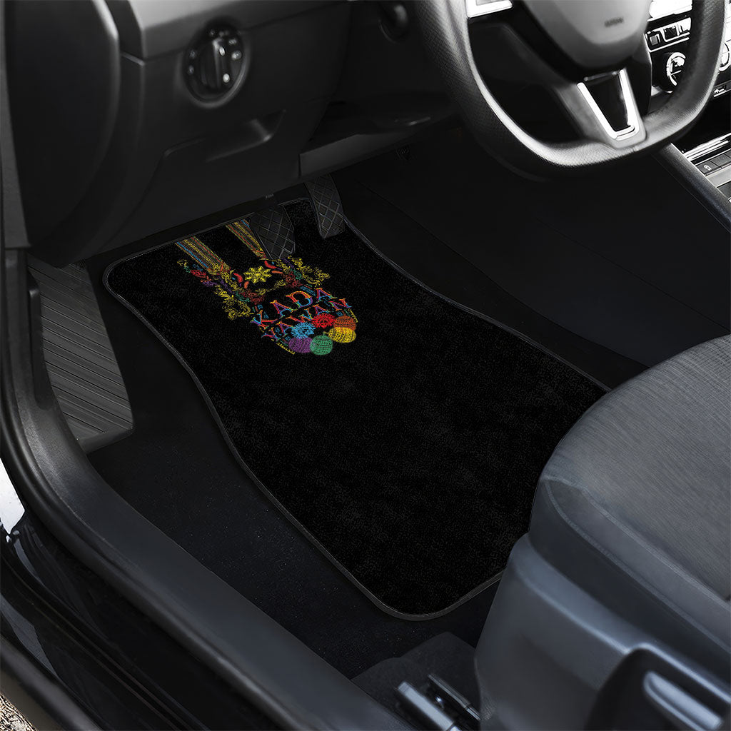 Philippines Kadayawan Festival Car Mats Polynesian Tribal Art Barong Style