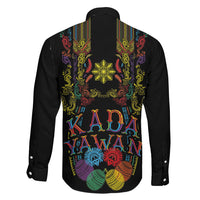 Philippines Kadayawan Festival Family Matching Mermaid Dress and Hawaiian Shirt Polynesian Tribal Art Barong Style