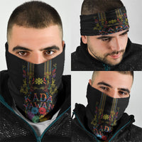 Philippines Kadayawan Festival Neck Gaiter Polynesian Tribal Art Barong Style