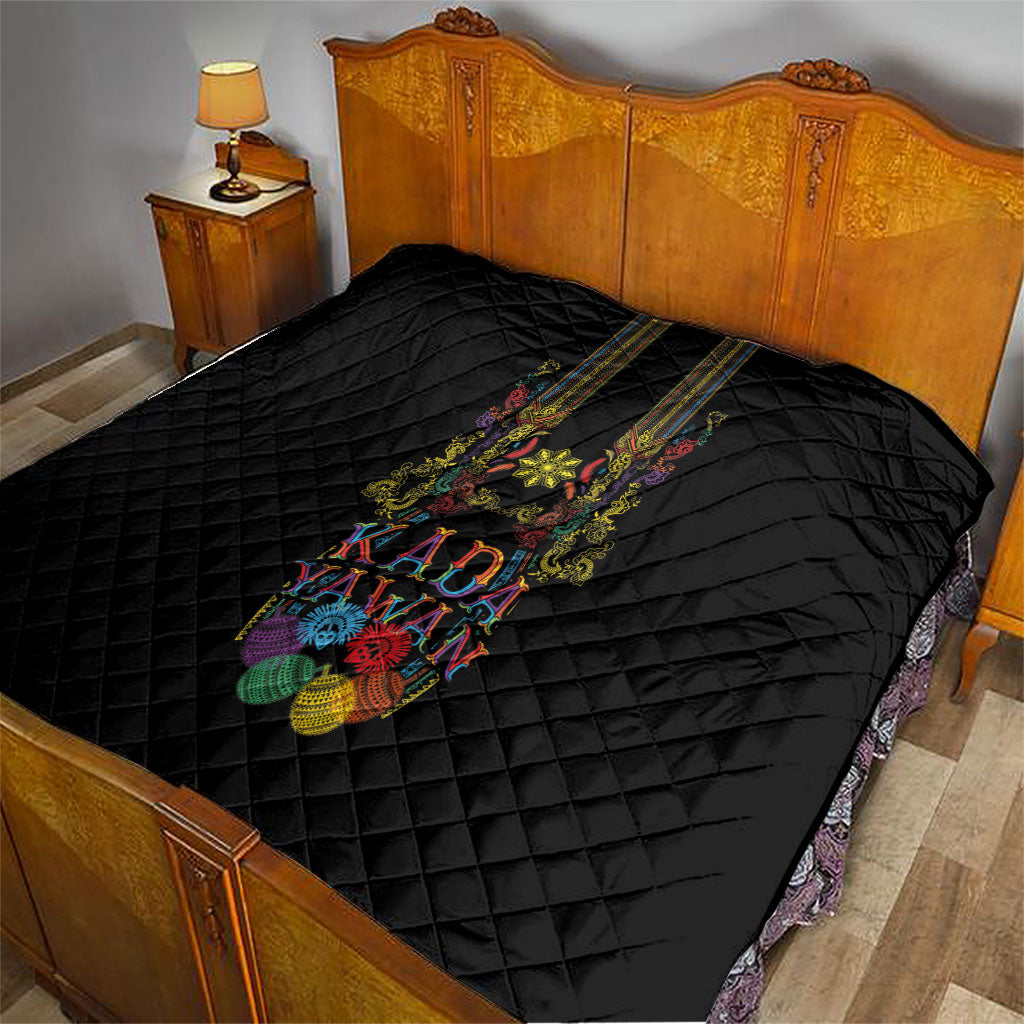 Philippines Kadayawan Festival Quilt Polynesian Tribal Art Barong Style