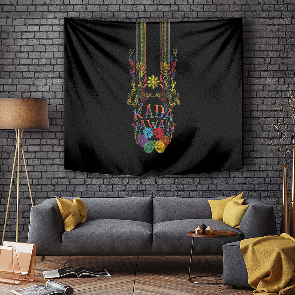 Philippines Kadayawan Festival Tapestry Polynesian Tribal Art Barong Style