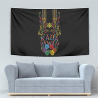 Philippines Kadayawan Festival Tapestry Polynesian Tribal Art Barong Style