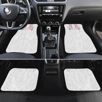 Philippines Barong Style Car Mats Polynesian Kakau Art Tattoos with Tribal Filipino Sun