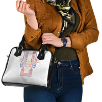 Philippines Barong Style Shoulder Handbag Polynesian Kakau Art Tattoos with Tribal Filipino Sun