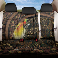 Papua New Guinea and Indonesia Batik Back Car Seat Cover Bird of Paradise with Tribal Batik Patterns