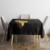 Polynesian Turtle Tablecloth Plumeria Hibiscus Pattern Black Color LT03 - Polynesian Pride